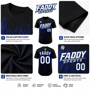 Camiseta de Béisbol Personalizada con Sublimación, Transpirable, de Secado Rápido, Uniforme de Equipo, Impresión Personalizada, Ropa Deportiva Hip Hop para Hombre - Product Image 4