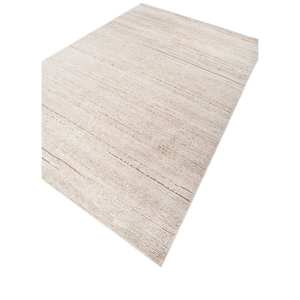 Architectural Design Hand-Knotted Afghan Wool Striped Living Room Carpet 9x12 Handmade India Jaipur Rugs Living Room Bedroom - Product Image 2