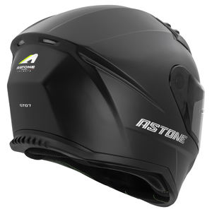 Casco de Motocicleta Integral de Seguridad ASTONE HELMETS ABS Modelo GTO7 NEGRO MATE Forro Interior de Poliéster Tallas XS-XXL - Product Image 2