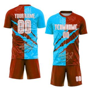 Camiseta de Fútbol Messi de Alta Calidad, Ligera, de Manga Corta, Secado Rápido, Transpirable, Antibacteriana, Anti-UV, Personalizable con Nombre y Logotipo OEM - Product Image 3