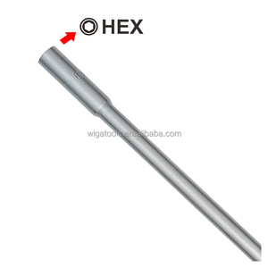 Tournevis à douille hexagonale H8 WIGA, de précision, chromé, tige de 142 mm, tournevis industriel pour écrous - Product Image 2