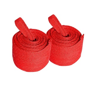 Bandes de maintien pour les mains en coton imprimées sur mesure, pour équipement de gym, bandages élastiques pour la protection des poignets lors de l'entraînement, confortables avec logo - Product Image 1