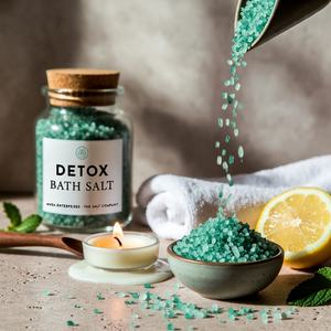 Emballage personnalisé, écologique, pierre de sel de l'Himalaya naturelle sculptée, moderne, pour une bain détoxifiant, relaxant et pour une peau douce - Product Image 5