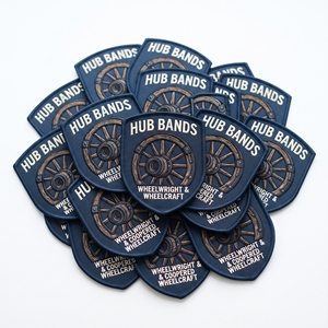Écussons brodés hexagonaux personnalisés pour carrosserie de camion, vente en gros, fabricant de badges artisanaux en vrac - Product Image 6
