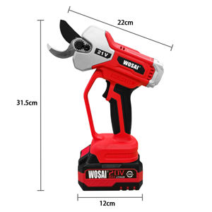 Sécateur électrique sans fil Wosai, sans balais, 20V 450W, coupe de 30 mm, pour jardin, débroussailleuse, ciseaux à fleurs - Product Image 6