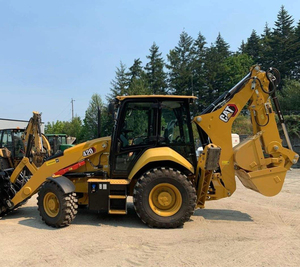 รถตักล้อยางตีนตะขาบ Cat 420 สำหรับงานหนัก อุปกรณ์ก่อสร้าง รถตักหน้าไฮดรอลิก เครื่องยนต์ดีเซล - Product Image 1