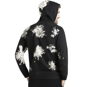 winter warm up heavyweight hoodies oversized 100% cotton heavyweight vintage washed sweatshirt men <b>black</b> heavy <b>fleece</b> hoodie - Product Image 2