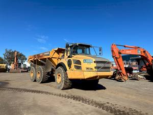 Camion benne Volvo A40F jaune - Haute efficacité opérationnelle, capacité de 31000 kg, garantie de 4 ans avec moteur et boîte de vitesses - Product Image 6