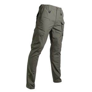 SANGLASPORTS IX7 Classic Tactical <b>Waterproof</b> Canvas Men's Work Safety <b>Trousers</b> Multi-Pockets Casual Cargo Pants Elastic Pants - Product Image 2