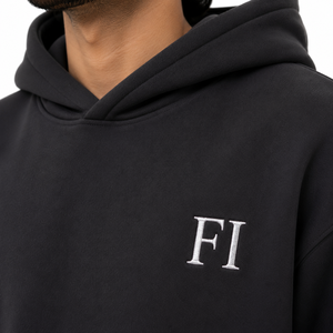 Conjunto de Sudadera con Capucha y Pantalones Deportivos Unisex Personalizados, Estilo Holgado, Felpa Gruesa, Ropa Urbana, Corte Cuadrado, 100% Algodón, OEM, ODM - Product Image 5