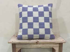 Housse de coussin ovale en laine faite à la main, housse de coussin décorative pour canapé, housse de coussin ovale en laine tissée à la main, décoration bohème pour la maison - Product Image 3