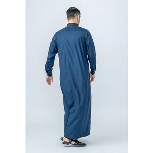 Men Juba Modest <b>Islamic</b> <b>Clothing</b> Traditional Muslim Long Robe Comfortable Loose Fit Breathable Fabric - Product Image 2