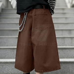 Pakistan Made 100% Cotton <b>Soft</b> Fabric Trend Style Men <b>Jeans</b> Shorts Breathable Eco-Friendly Easy Motion Smart Casual Modern Look - Product Image 4