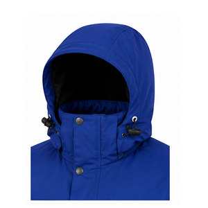 <b>Men's</b> Arctic Parka <b>Jacket</b> with Thick Insulated Padding, Storm Flap Closure, Adjustable Hood and Water Repellent Finish - Product Image 4