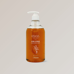 Gel de ducha Cloa Vital con aroma a cítricos de Truezyme, 800 ml, aroma a neroli y cítricos. - Product Image 5
