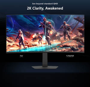 Moniteur de jeu IPS 27 pouces 300 Hz HDR, écran à large angle de vision, moniteur <span class=keywords><strong>PC</strong></span> sans bordure pour l'e-sport - Product Image 4