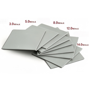 Feuille d'isolation en silicone ultra-douce 14W M.K, résistance à la traction, autres types de montage pour le refroidissement des CPU, SSD, puces mémoire et PCB d'ordinateurs portables - Product Image 6