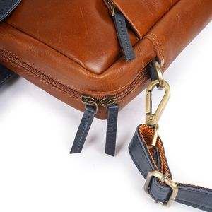 Genuine Leather Black Large Capacity Laptop <b>Bag</b> Briefcase Crossbody <b>Computer</b> Handheld Business Travel <b>Bag</b> - Product Image 5