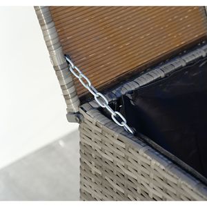 Set Divano Sezionale da Esterno in Rattan PE a 7 Pezzi con Cuscini per Giardino - Product Image 6