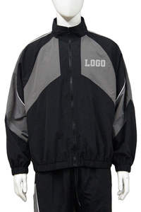 Windbreaker Sets Two Piece Lightweight Jacket And Pants Outfit Designed For Outdoor Training Travel And Everyday Active Wear - Product Image 2