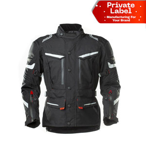Chaqueta Cordura Impermeable para Todo Clima con Forro Térmico Extraíble, Chaqueta de Motociclismo para Aventura y Turismo, Multi-Ventilación - Product Image 1