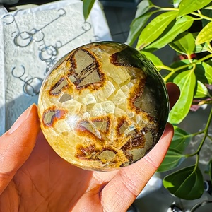 Usine En Gros En Vrac Naturel Septarium Sphère Cristal Poli Artisanat <span class=keywords><strong>Boule</strong></span> De Cristal Septarienne pour La Décoration - Product Image 6