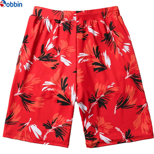 Shorts décontractés pour hommes, confortables, personnalisables, en polyester/coton, couleur unie, pour yoga, entraînement et fitness - Product Image 2