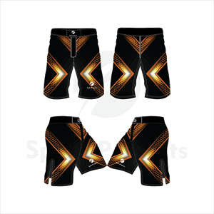 กางเกง MMA คุณภาพสูงสำหรับผู้ชาย OEM แบบปรับแต่งได้ กางเกง MMA พิมพ์ลายแบบ Sublimated คุณภาพสูง กางเกง MMA คุณภาพสูงสำหรับผู้ชาย - Product Image 3