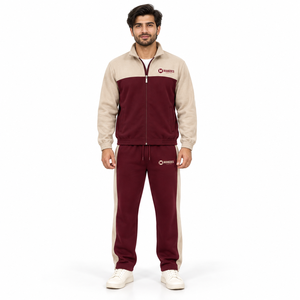 Ensemble deux pièces haut de gamme en molleton épais délavé à l'acide, comprenant un sweat à capuche et un pantalon de jogging, pour l'hiver, le streetwear, l'entraînement sportif et les loisirs, personnalisable - Product Image 1