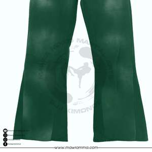 Pantalon de survêtement pour homme en molleton 100% coton épais, délavé au soleil, coupe large, avec logo personnalisé brodé, écologique, style urbain - Product Image 3