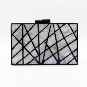 Metal Mosaic Embellished Bags Premium Artisan Handcrafted Evening Clutch Luxury Party Wear Metallic Purses B2B Wholesale - Product Image 1