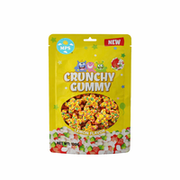 Bonbons gélifiés individuels de l'usine de bonbons, délicieux bonbons acidulés lyophilisés, étiquette privée de baies, bonbons gélifiés croquants, sachet de 3 oz