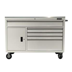 Armoire modulaire à outils en acier avec 05 tiroirs revêtue de poudre supportée par OEM pour le stockage d'atelier et de garage pour le stockage d'outils de mécanique - Product Image 1