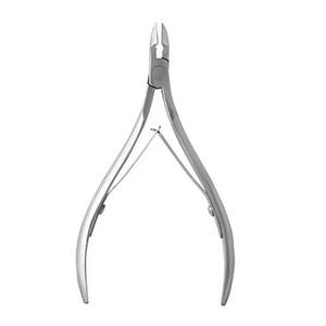 Coupe-ongles professionnel de salon en acier inoxydable de qualité supérieure, courbé, pour cuticules, avec logo personnalisé, à mâchoires larges, pour vente en gros - Product Image 2