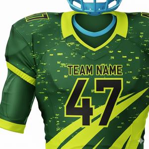 Uniforme de Fútbol Americano Personalizado al por Mayor 2026, Jersey y Pantalones |   Ropa Deportiva Transpirable de Manga Corta para Hombre, Fabricante y Proveedor OEM - Product Image 5