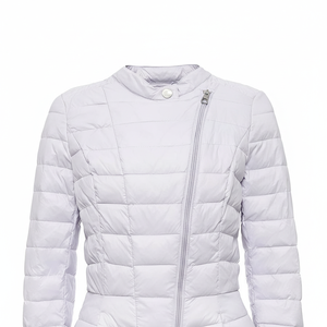 Chaquetas de Invierno Acolchadas para Mujer, Diseño Personalizado, Tejido Brillante y Transpirable, Chaquetas Cortas Estilo Bomber, Fabricante OEM/ODM - Product Image 5