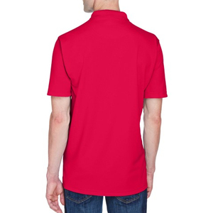 Polo en coton avec logo personnalisé, 240g, couleur unie, col à trois boutons, épaules tombantes - Product Image 6