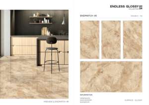 Carreaux de porcelaine polie gris de luxe 60x120cm 600x1200mm 24x48 pouces, grand format, pour sols et murs, pour l'exportation et les projets - Product Image 4