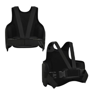 Protector de Pecho Ajustable de Cuero Transpirable de Alta Calidad para Boxeo, Equipo Antideslizante para MMA, Muay Thai, Taekwondo y Sparring - Product Image 5