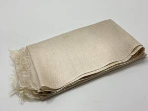 Écharpes carrées de luxe vierges en soie tissée à la main pour impression numérique, châles en tissu naturel uni pour artisanat DIY et art textile - Product Image 4