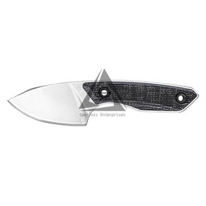 Cuchillos de Hoja Fija con Mango de Madera para Caza y Camping, Acero Damasco Inoxidable, Garantía de 3 Años, OEM, Suministro Directo de Fábrica - Product Image 2