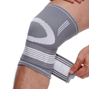 Knee <b>Wraps</b> for Weightlifting Training Strong <b>Stretch</b> Support for Squats Gym Workout Easy to Use Durable Material - Product Image 1