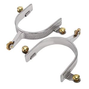 อุปกรณ์ขี่ม้าสแตนเลสสีพื้นแบบทึบ - Product Image 1