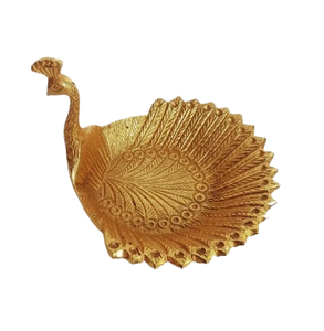 Attractive Design Eco-Friendly Polished Metal Dry Fruit Server Customized Size Decorative <b>Snack</b> <b>Tray</b> for Home Table Display - Product Image 1