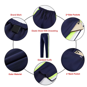 Conjunto Deportivo para Hombre, Ropa Deportiva Profesional, Logotipo Personalizado, Traje de Entrenamiento, Pantalones Deportivos Cómodos, Ropa al por Mayor - Product Image 4