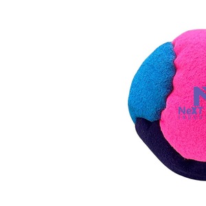 Hacky Sacks, ballons à pieds en daim synthétique de qualité supérieure à 4 panneaux, 2,5 pouces, par NEXT TECH INDUSTRIES - Product Image 6
