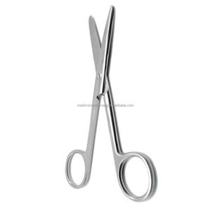 <b>Top</b> Rated 6" Straight Mayo Surgical <b>Silver</b> Scissors Blunt Tip Stainless Steel Manual Durable Operating Room Instrument OEM ODM - Product Image 5