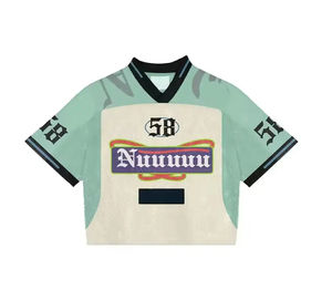 Maillots de football personnalisés avec logo, maillots de sport pour équipes, maillots d'entraînement de baseball, uniformes de football, maillots de football en mesh, t-shirts pour hommes - Product Image 3