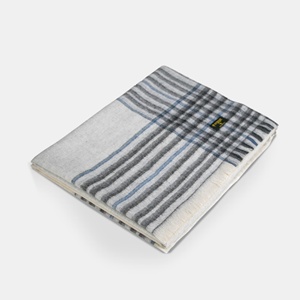 ผ้าห่มลายสก็อตแคชเมียร์มองโกเลียแท้ 100% ขนาด 150x100 ซม. - Product Image 4