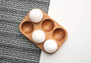 Lavie Creations Wooden <b>Egg</b> Storage Rack for Kitchen Appliance and Restaurant Use Dishwasher & Freezer Safe Sustainable - Product Image 3